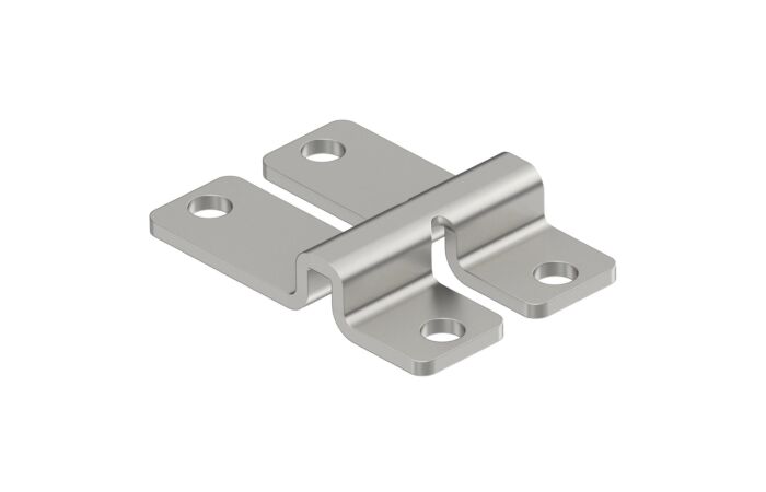 OBO BETTERMANN Upevňovací prvek, nástěnný a podlahový, 47x32x9, Nerez, materiál 1.4571 A4, 1.4571 bez povrch. úpravy, dodatečně ošetřeno typ WB GR A4