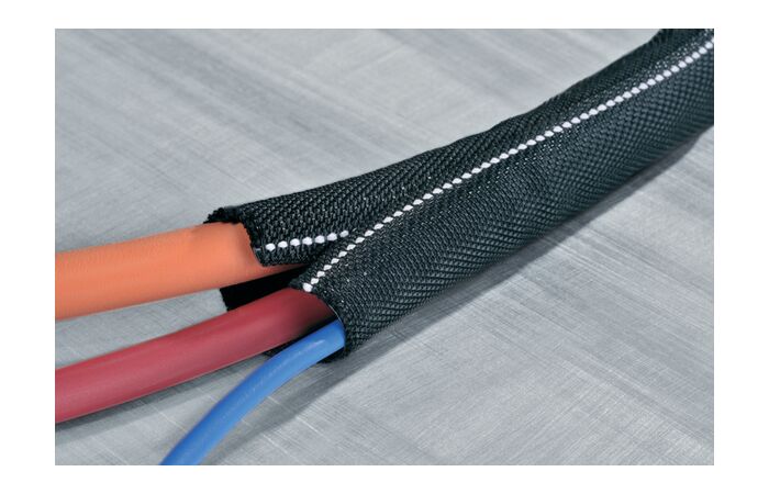 HELLERMANNTYTON Opletení Twist-In-FR 50 PET BKIDWH 15