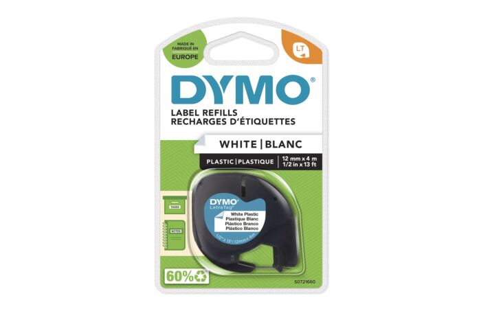 DYMO Páska 59422 12x4 černá na bílé