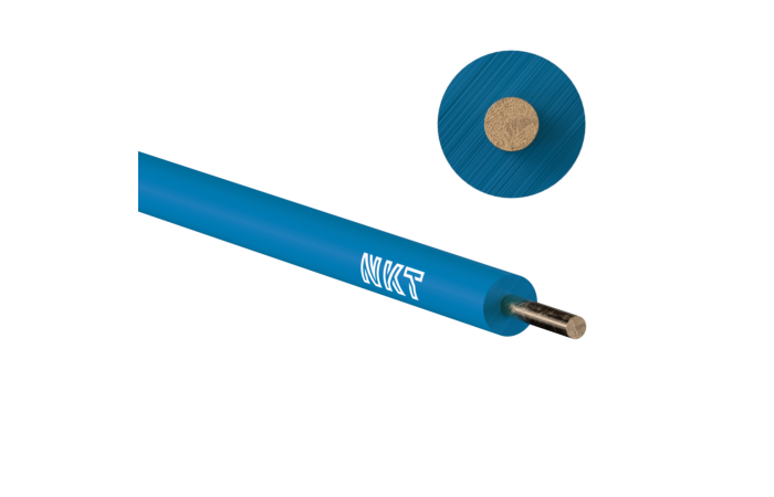 Vodič H05V-U 0,75 světle modrý (CY)