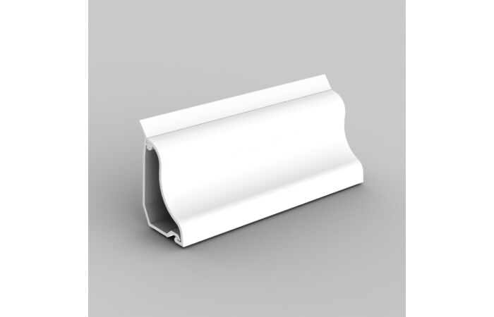 KOPOS Lišta LP 35 soklová, bílá, délka 2m