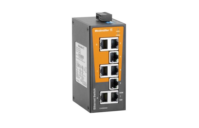 WEIDMULLER Switch IE-SW-BL08-8TX neřízený 8xRJ45