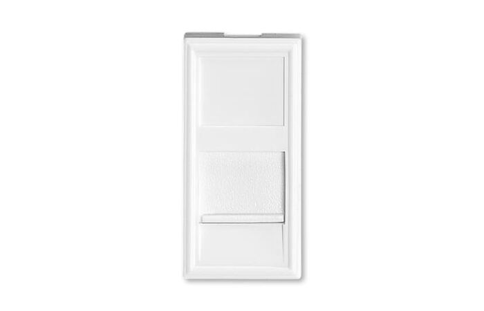 ABB Kryt PROFIL 45 136811-1 modul zásuvkový 22,5x45 bílá