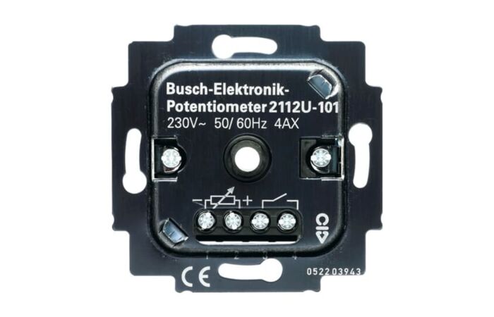 ABB Tělo 2CKA006599A2035 stmívače s otočným ovládáním pro předřadníky 1-10V (typ 2112 U-101)