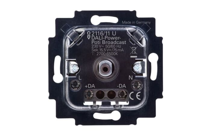 ABB Tělo 2CKA006599A3026 potenciometru DALI TW výkon. pro tlačítkové spínání a otočné ovládání (2116/11)