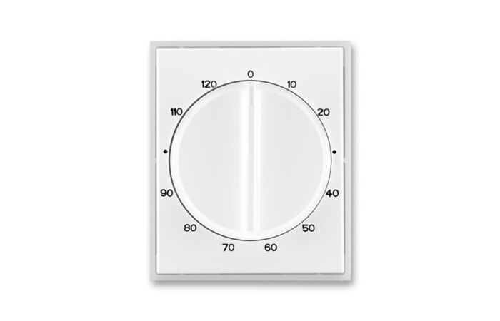 ABB ELEMENT Ovladač 3294E-A00160 01 regulátoru časového mechanického, bílá/ledová bílá