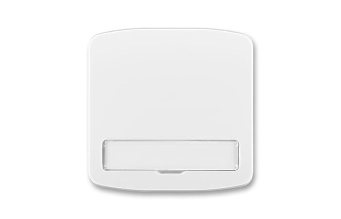 ABB TANGO Ovladač 3558A-A00620 B spínače jednoduchý, s popisovým polem, bílá
