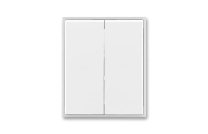 ABB ELEMENT Ovladač 3558E-A00652 01 spínače dělený, bílá/ledová bílá