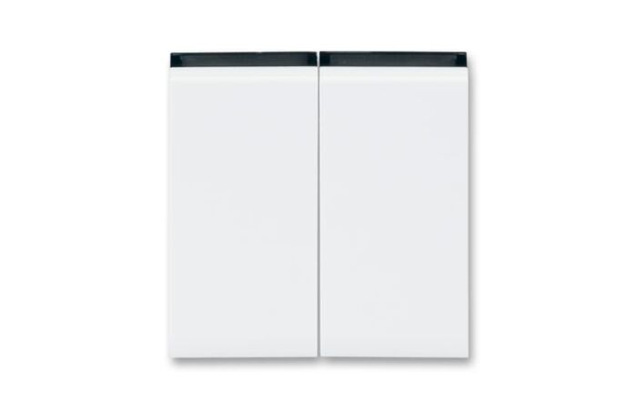 ABB LEVIT Ovladač 3559H-A00652 62 spínače kolébkového dělený, bílá/kouřová černá