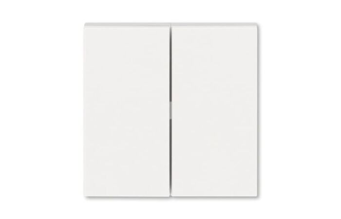 ABB LEVIT Ovladač 3559H-A00652 68 spínače kolébkového dělený, perleťová/ledová bílá