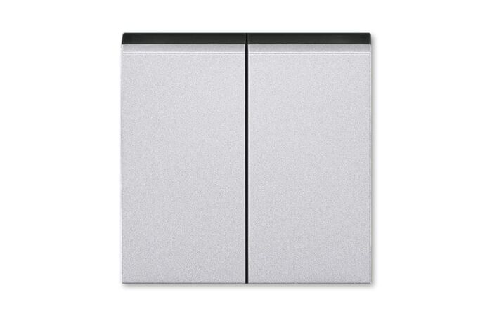 ABB LEVIT Ovladač 3559H-A00652 70 spínače kolébkového dělený, titanová/kouřová černá