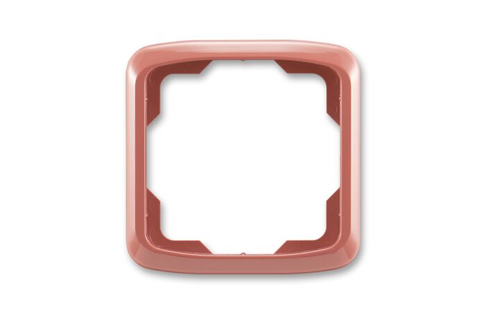 ABB TANGO Rámeček 3901A-B10 R2 jednonásobný, vřesová červená