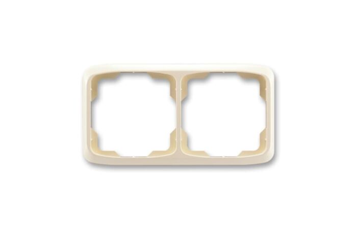 ABB TANGO Rámeček 3901A-B20 C dvojnásobný, vodorovný, slonová kost