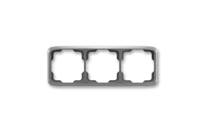 ABB TANGO Rámeček 3901A-B30 S2 trojnásobný, vodorovný, kouřová šedá