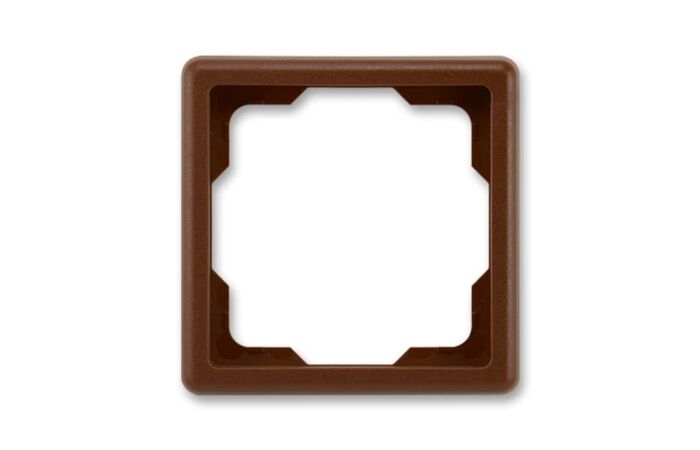 ABB CLASSIC Rámeček 3901C-B10 H3 jednonásobný, hnědá