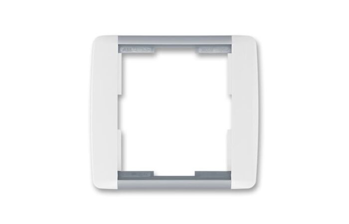 ABB ELEMENT Rámeček 3901E-A00110 04 jednonásobný, bílá/ledová šedá