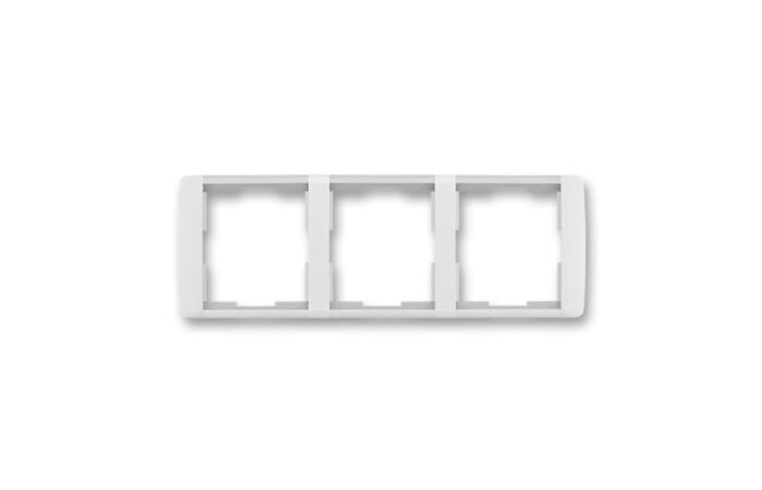 ABB ELEMENT Rámeček 3901E-A00130 01 trojnásobný, vodorovný, bílá/ledová bílá