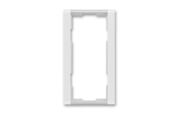 ABB TIME Rámeček 3901F-A00121 01 dvojnásobný, svislý, bílá/ledová bílá