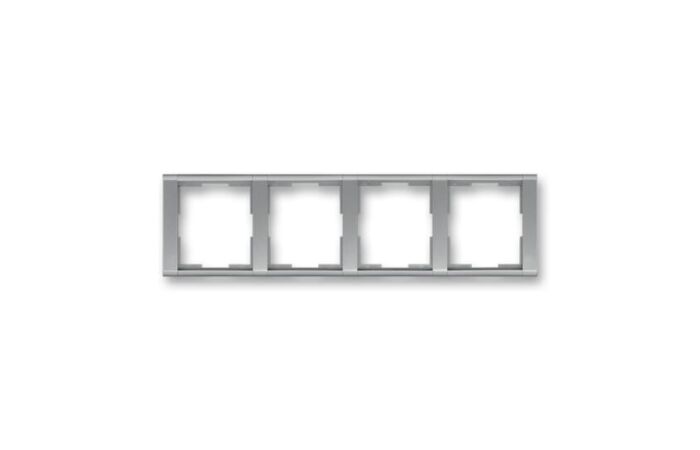 ABB TIME Rámeček 3901F-A00140 36 čtyřnásobný, vodorovný, ocelová