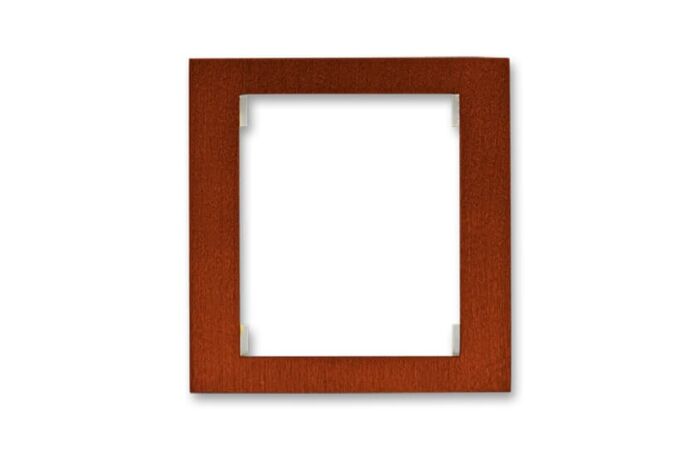 ABB TIME Rámeček 3901F-A50110 53J jednonásobný, mahagon