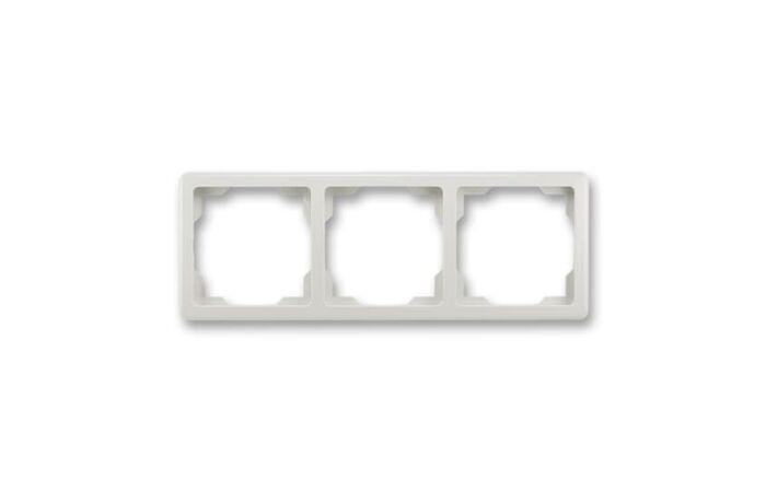 ABB SWING Rámeček 3901G-A00030 S1 trojnásobný, pro vodorovnou i svislou montáž, světle šedá