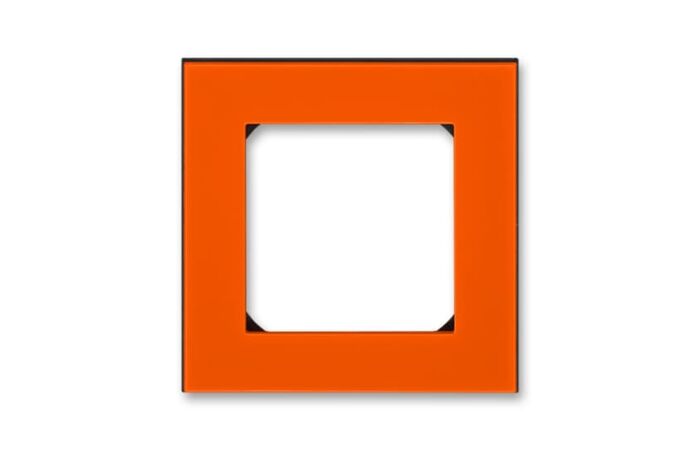 ABB LEVIT Rámeček 3901H-A05010 66 jednonásobný, oranžová/kouřová černá