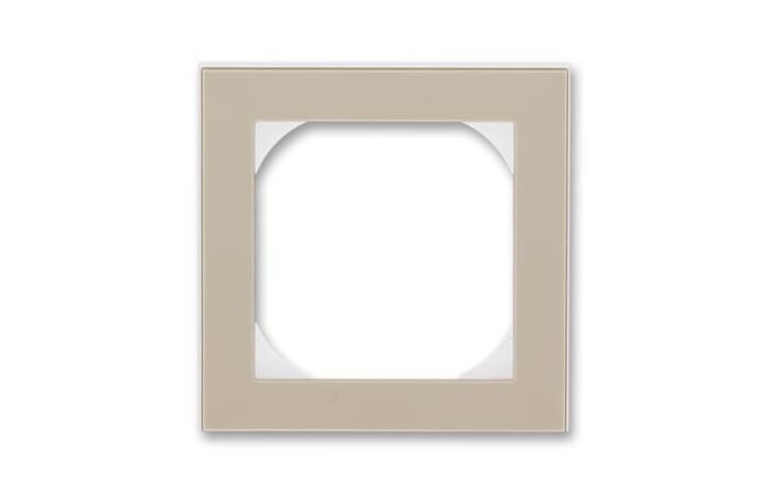 ABB LEVIT Rámeček 3901H-A05510 18 jednonásobný s otvorem 55x55, macchiato/bílá