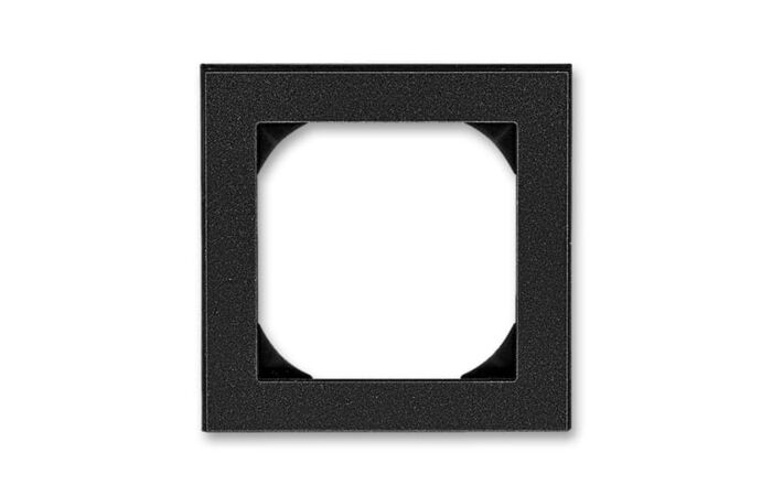 ABB LEVIT Rámeček 3901H-A05510 63 jednonásobný s otvorem 55x55, onyx/kouřová černá