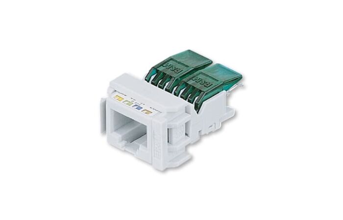 ABB Zásuvka RJ45-8 Cat.5e/u R302518 do nosné masky, nestíněná