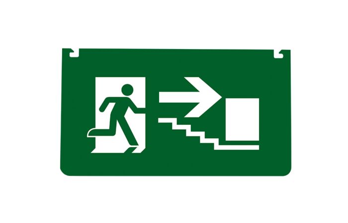 PANLUX Piktogram LED EUROPA - schody dolů