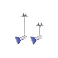 Sví. spot SOLE G9/10cm modrá IP20 50W 23