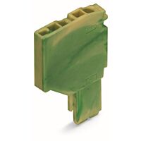WAGO Modul 2020-267 2vodičový počáteční s pružinovou svorkovnicí Push-in CAGE CLAMP® 1,5 mm², zelenožlutá