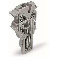 WAGO Modul 2022-171 1vodičový středový s pružinovou svorkovnicí Push-in CAGE CLAMP® 4 mm², šedá