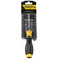 STANLEY Sada STHT0-70885 bitů  s organizérem + šroubovák 34 ks