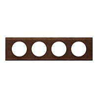 069404, CL RÁMEČEK 4P HNĚDÁ KŮŽE