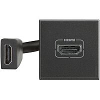 HS4284 BTAX ZÁSUVKA HDMI ANTRACIT 2M