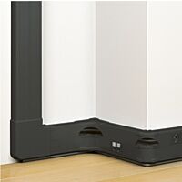 LEGRAND Lišta DLPČ včetně krytu 130x50, délka 2m, plast, černá