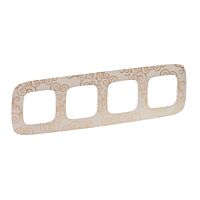 754354 VALA RÁMEČEK 4P ZLATO NARCIS