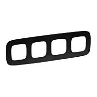 LEGRAND Rámeček 754404 4P černá matná