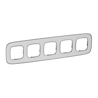 LEGRAND Rámeček 754425 5P bílé zrcadlo