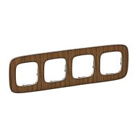 LEGRAND Rámeček 754464 4P ořech