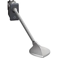 Sví. LED 3W stolní lampa ohebná antracit