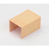 MALPRO Kryt 40x20 spojovací plast imitace natur dřeva