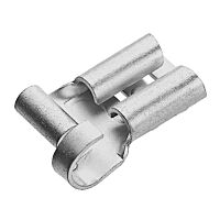 CIMCO Neizolovaný mosazný konektor 0,5-1/6,3x0,8 mm (100 ks)