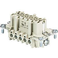 WIELAND Díl 70.300.1040.0 500V 16A pro konektor 10-pólový+PE zásuvkový