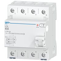 OEZ Proudový chránič,LFN-63-4-500B-S