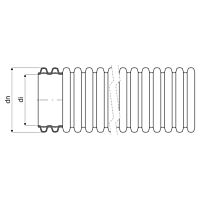 KOPOS Trubka KF 09040_CA ohebná ø40 450N KOPOFLEX HDPE modrá 50m