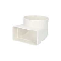 VENTS Koleno 90° 100mm - 55x110mm ploché potrubí