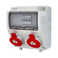 FAMATEL Zásuvková skříň ZSF00200000.0 /3957 IP44