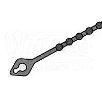 WAPRO Pásek vázací 273mm přírodní (100ks)